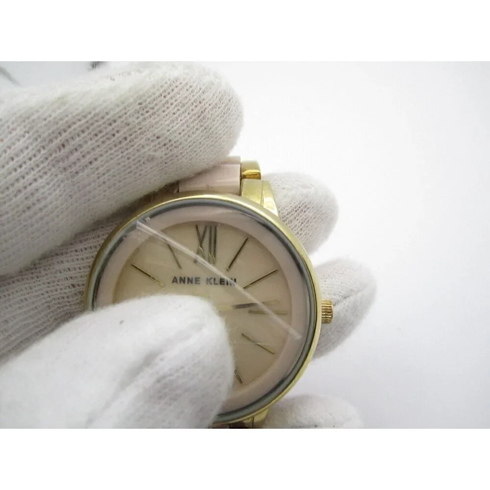 Women Anne Klein Quartz 100ft WR Analog mm Round Watch (H103) 